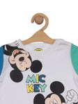 Mickey Printed Tshirt - White