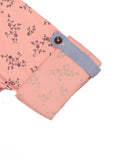 Floral Print Full Shirt - Pink