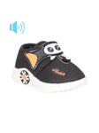 Musical Chu Chu Shoes With Velcro Closing - Black