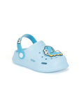 Dinosaur Applique Anti-Slip Clogs - Blue