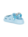 Dinosaur Applique Anti-Slip Clogs - Blue