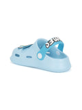 Dinosaur Applique Anti-Slip Clogs - Blue