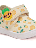 Pineapple Slip On Musical Chu Chu Shoes - Yellow