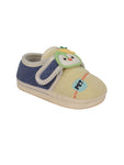 Penguin Infant Booties - Cream