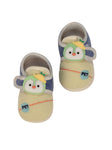 Penguin Infant Booties - Cream