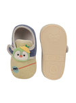 Penguin Infant Booties - Cream