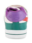 Casual Shoes With Velrco - Purple