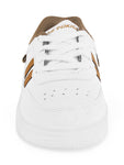 Casual Shoes With Laces - White