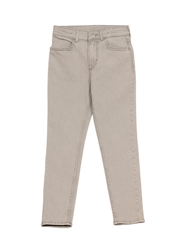 Mild Distressed Slim Fit Jeans - Grey