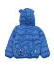 Mickey Led Light Polyfill Hooded Jacket - Royal Blue