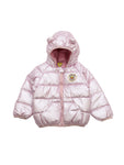 Led Light Polyfill Hooded Jacket - Pink