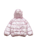 Led Light Polyfill Hooded Jacket - Pink