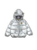 Led Light Polyfill Hooded Jacket - Silver