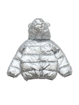 Led Light Polyfill Hooded Jacket - Silver