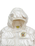 Led Light Polyfill Hooded Jacket - Cream