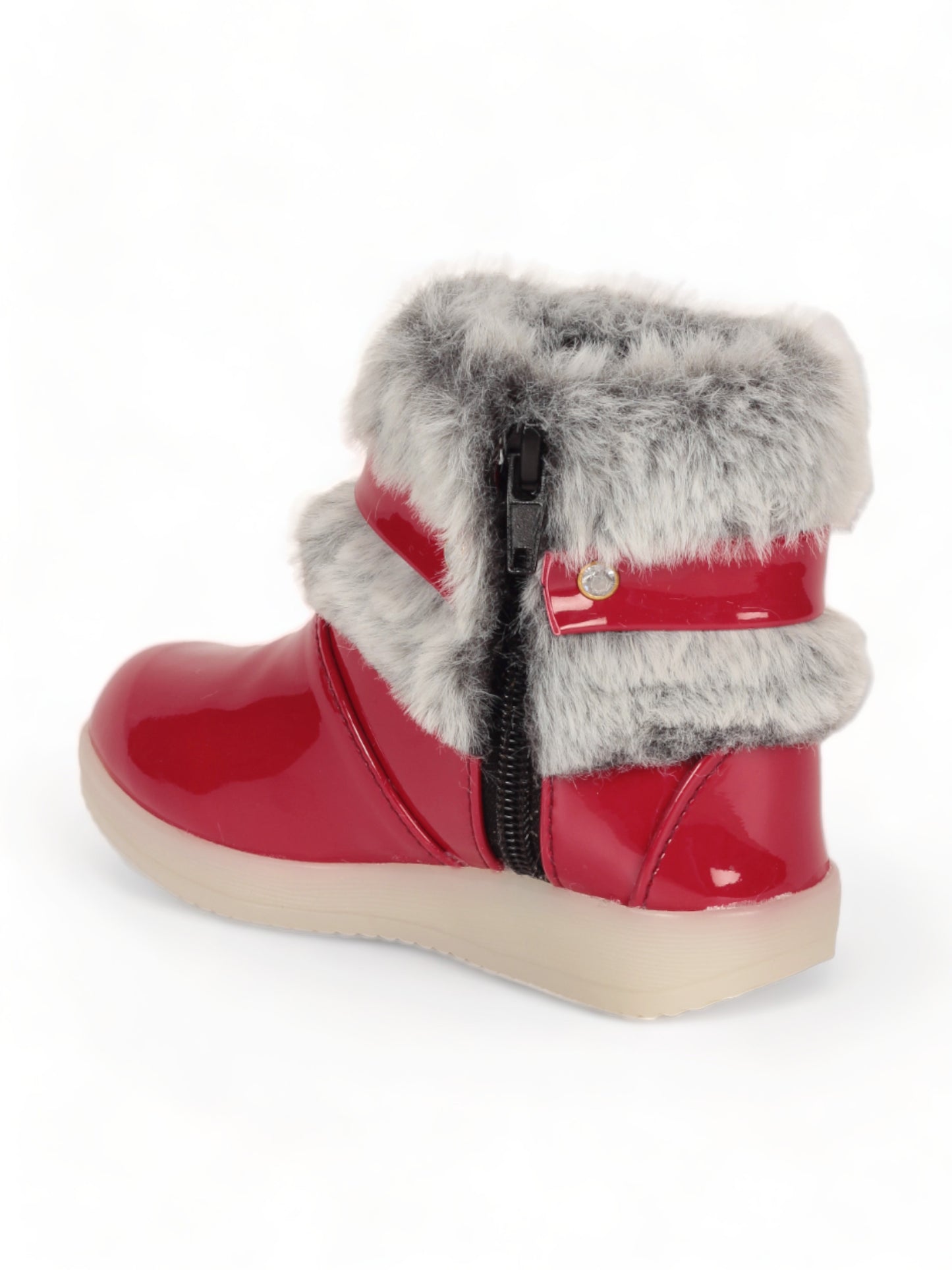 Party Boots With Led Light - Red