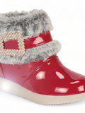Party Boots With Led Light - Red