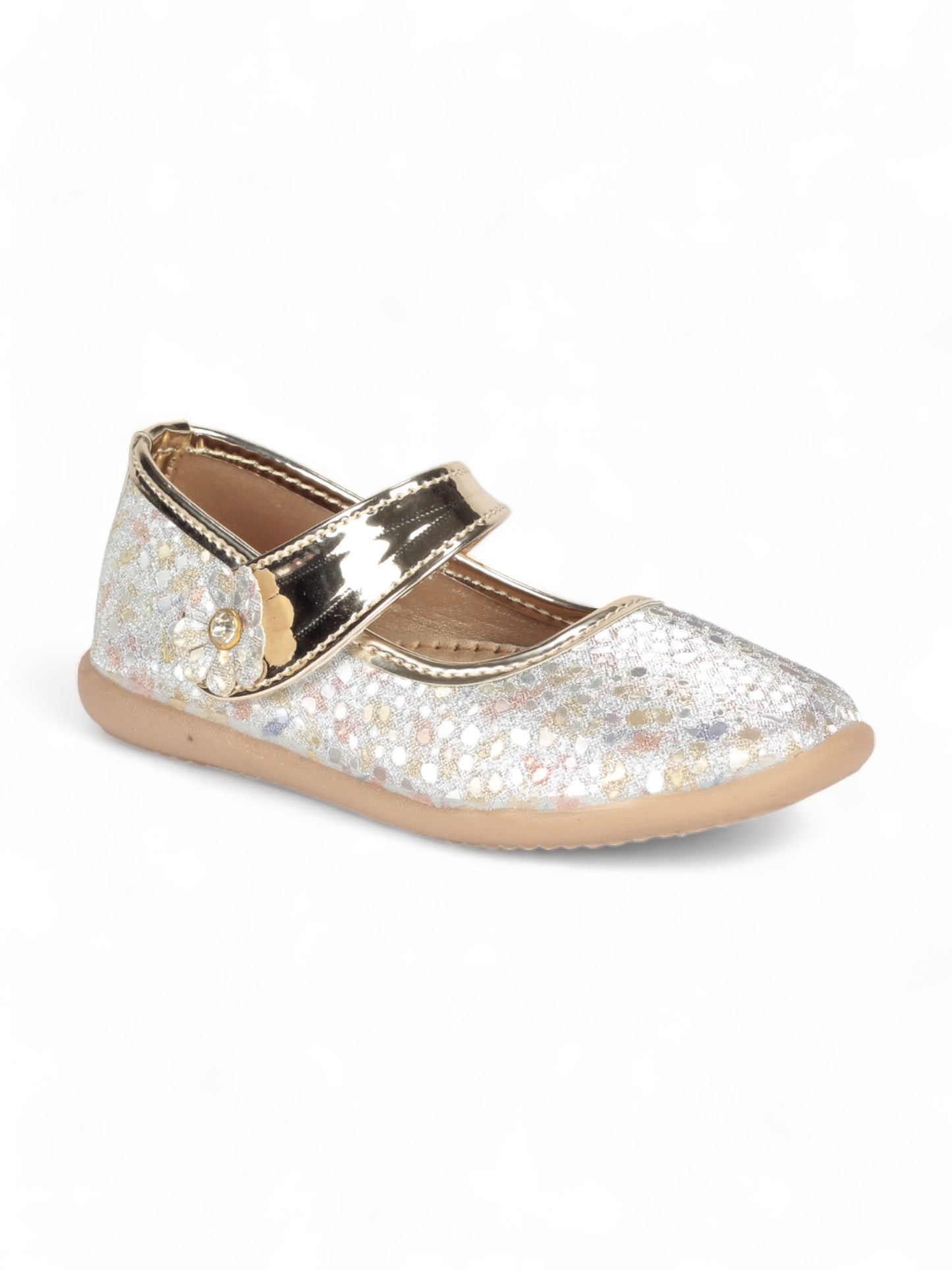 Bellies With Velcro Closure - Gold
