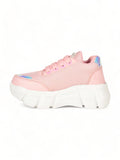Laced Up Sports Shoes - Pink