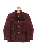 Party Blazer - Maroon