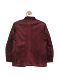 Party Blazer - Maroon