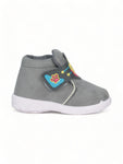 Coolz Musical Chu Chu Shoes With Velcro Closing - Grey