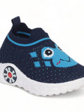 Slip On Musical Chu Chu Shoes - Navy Blue