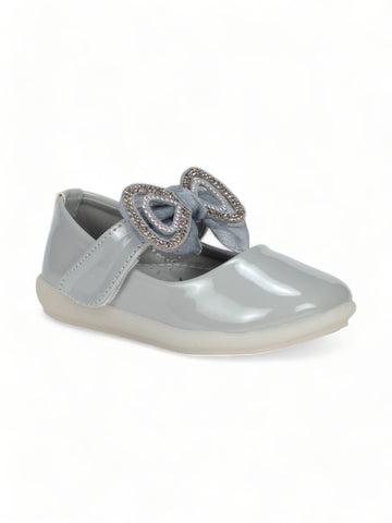 Bellies With Velcro Closure - Grey