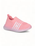 Casual Slip On Shoes With Light - Pink