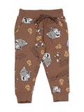 Tom And Jerry Printed Round Neck Tracksuit Set - White