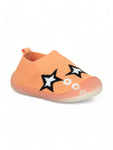 Soft Infant Booties - Orange