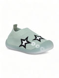 Soft Infant Booties - Green