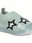 Soft Infant Booties - Green