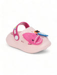 Surf Board Applique Anti-Slip Clogs - Cream