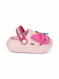 Surf Board Applique Anti-Slip Clogs - Cream