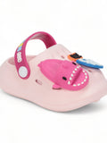 Surf Board Applique Anti-Slip Clogs - Cream