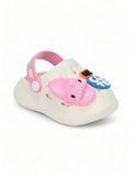 Surf Board Applique Anti-Slip Clogs - Yellow