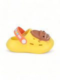 Surf Board Applique Anti-Slip Clogs - Navy Blue