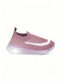 Casual Slip On Shoes With Light - Purple