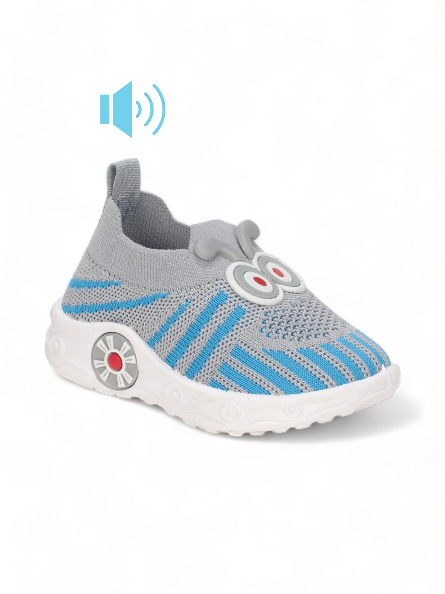 Slip On Musical Chu Chu Shoes - Grey