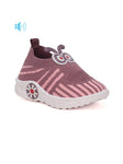 Casual Slip On Musical Chu Chu Shoes - Mauve