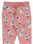 Minnie Mouse Printed Hooded Fleece Tracksuit  - Pink