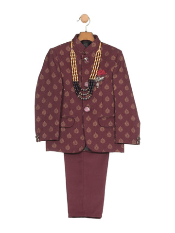 Party Suit - Maroon