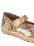 Bellies With Velcro Closure - Gold