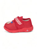 Coolz Musical Chu Chu Shoes With Velcro Closing - Red