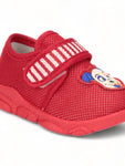 Coolz Musical Chu Chu Shoes With Velcro Closing - Red