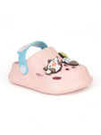 Animal Applique Anti-Slip Clogs - Pink