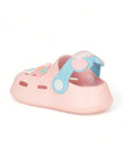 Rabbit Applique Anti-Slip Clogs - Pink