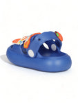 Bear Applique Anti-Slip Sandal - Navy Blue