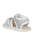 Booties with Velcro Closure & Character Applique - Blue